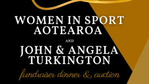 Women in Sport Aotearoa fundraiser dinner